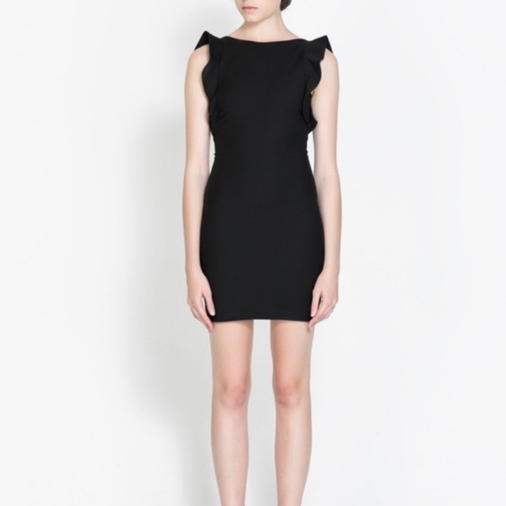 Zara sleeveless LBD size small NWT